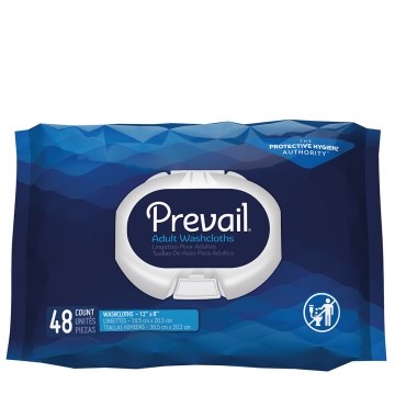 Personal Wipe Prevail® Soft Pack Aloe / Vitamin E / Chamomile Scented
