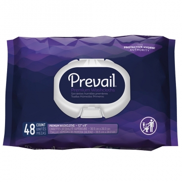 Personal Wipe Prevail® Soft Pack Aloe / Vitamin E / Chamomile Fresh Scent